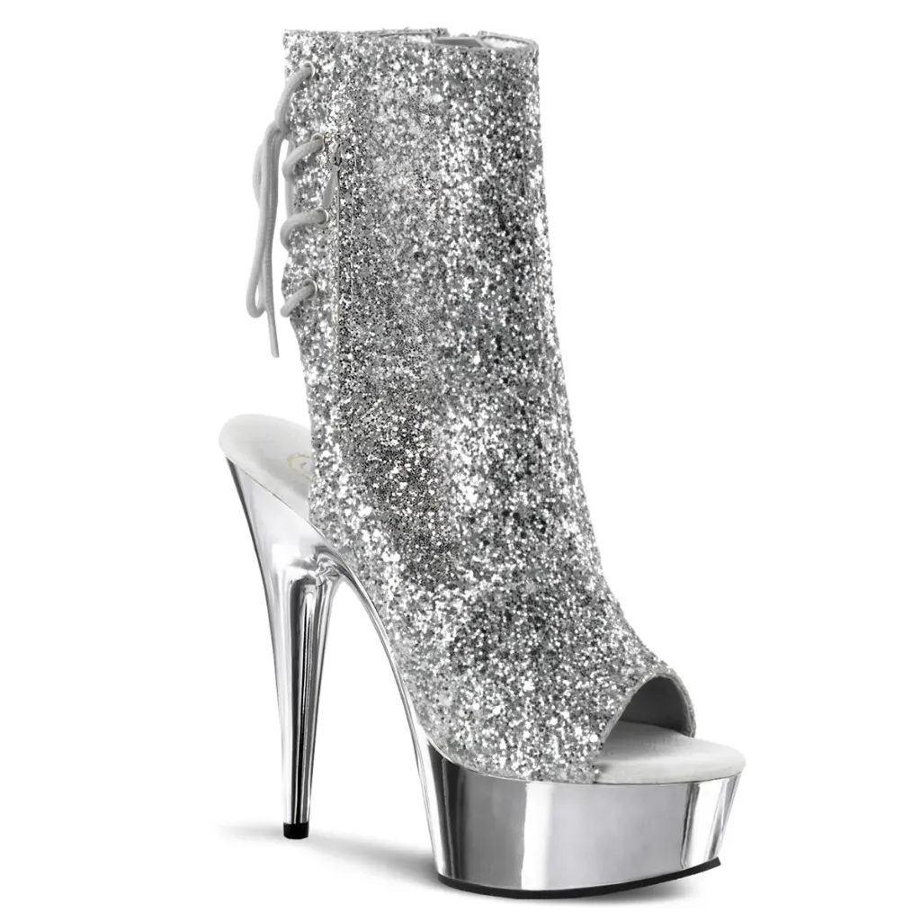 Delight 1018G Silber Vegan PU